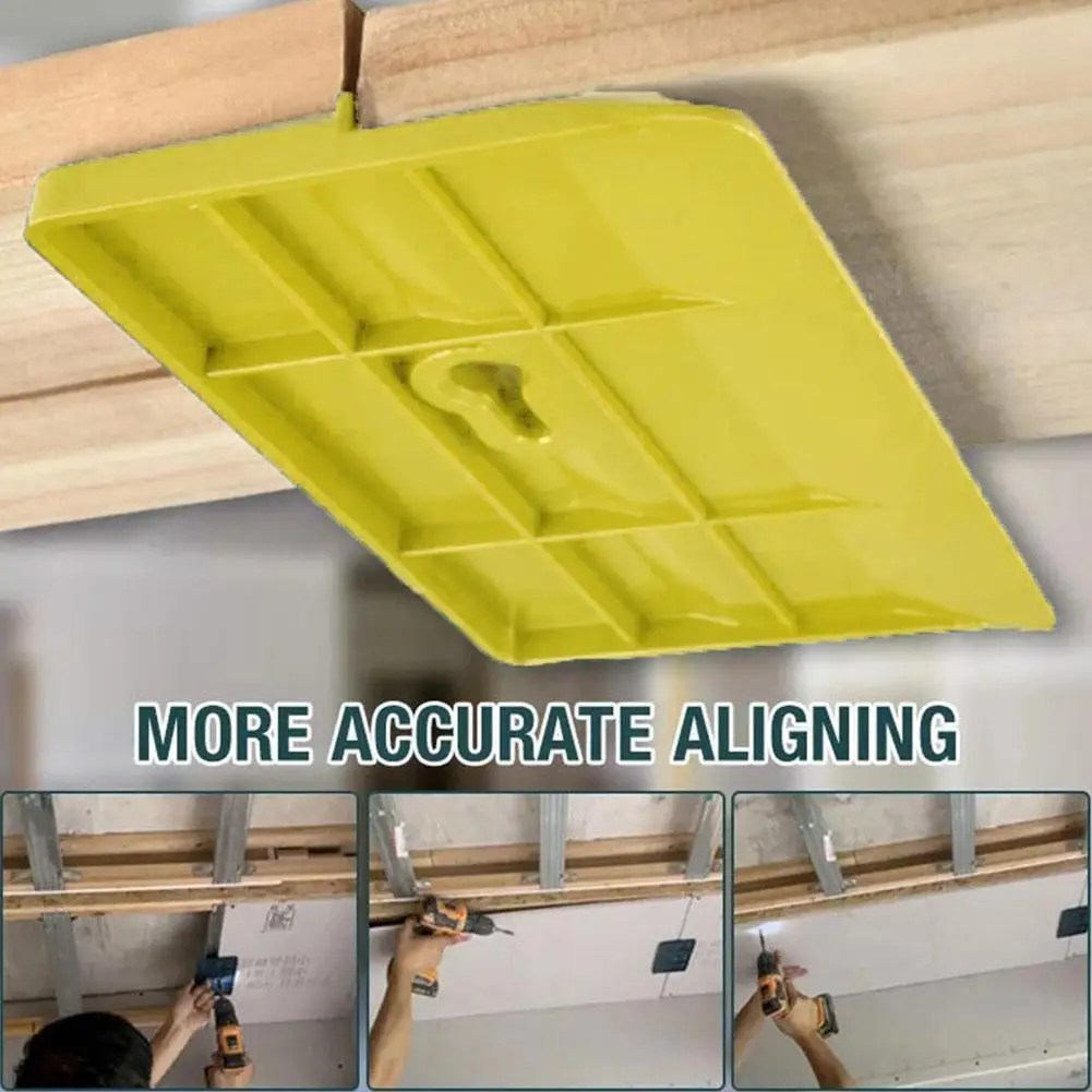 

Gypsum Board Mounting Board Drywall Fitting Tool Wall Tool Fixing Labor-saving Board Auxiliary Ceiling Plaster Tool Fixing X2r1