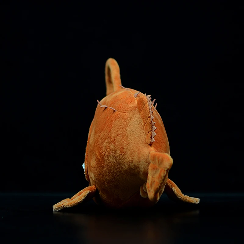 25cm Original Soft Realistic Lantern Fish Plush Toy Simulation Monkfish  Lophiiformes Ocean Animal Doll Birthday Gift For Boy