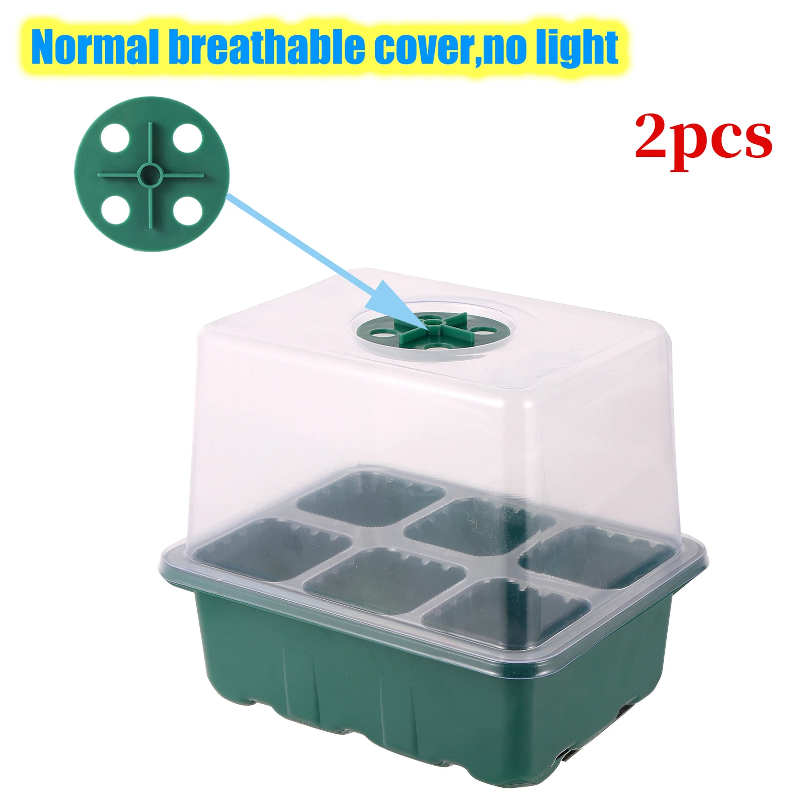 LED Grow Light for Seed Starter and Greenhouse Germination