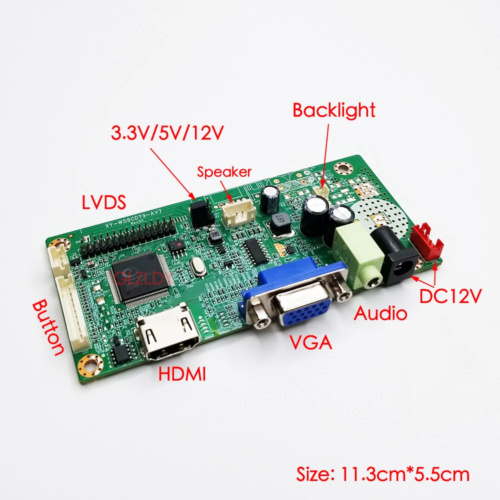 LCD Controller Board For MBP A1342 A1278 13.3 inch 1280*800