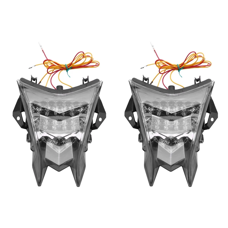 

New2x Motorcycle Turn Signals Light Blinker Indicator Rear Lights Brake Light For Bmw S1000R Hp4 S1000rr 2010-2016 Black