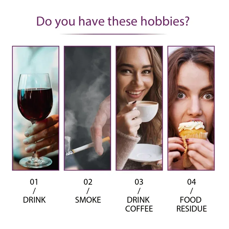 Teeth Cleansing Whitening Toothpaste Clean Yellow Tooth Tartar Removes Cigarette Stains Hyun White Oral Hygiene For Adults