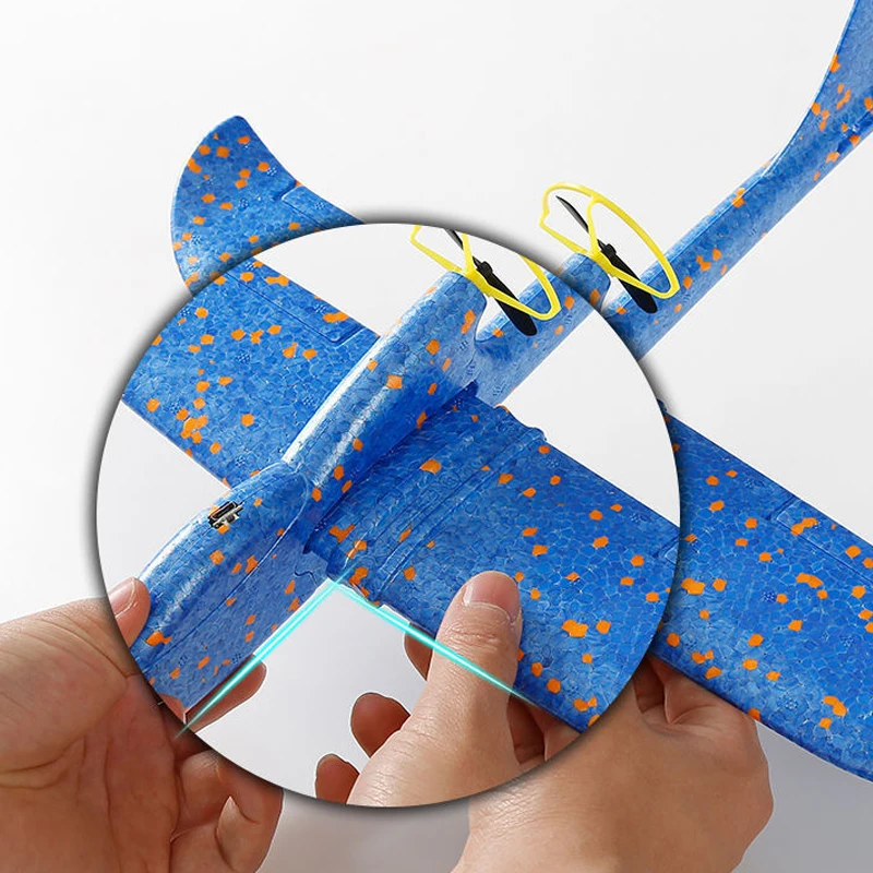 LED Light Foam Glider Toy Airplane for Kids - Outdoor Fun and Gifts for Boys