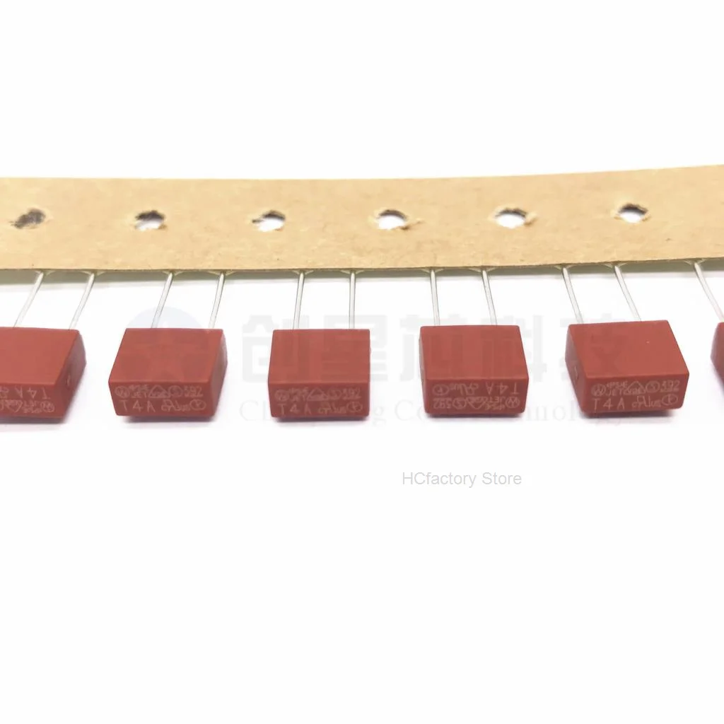 Fusibile A Corrente Lenta Originale 50 Uds 392 250V T0.25A 0.5A 1A 2A... 3A 4A 5A 6.3A.