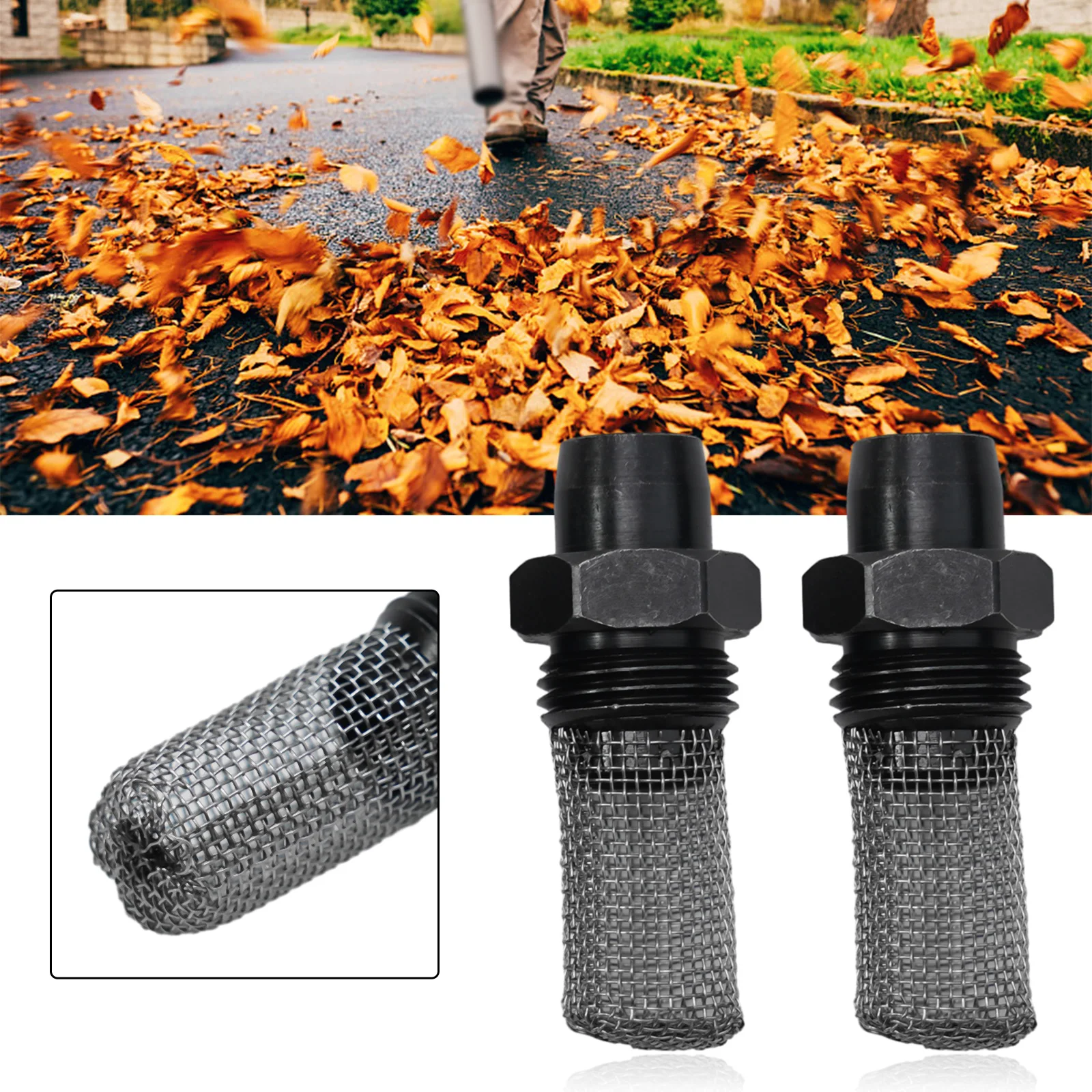 

2pcs 4229-140-6905 Muffler Stub For Stihl BG55 BG56 BG85 BG86 BR200 SH85 SH86 Blowers Parts Garden Power Tools Accessories