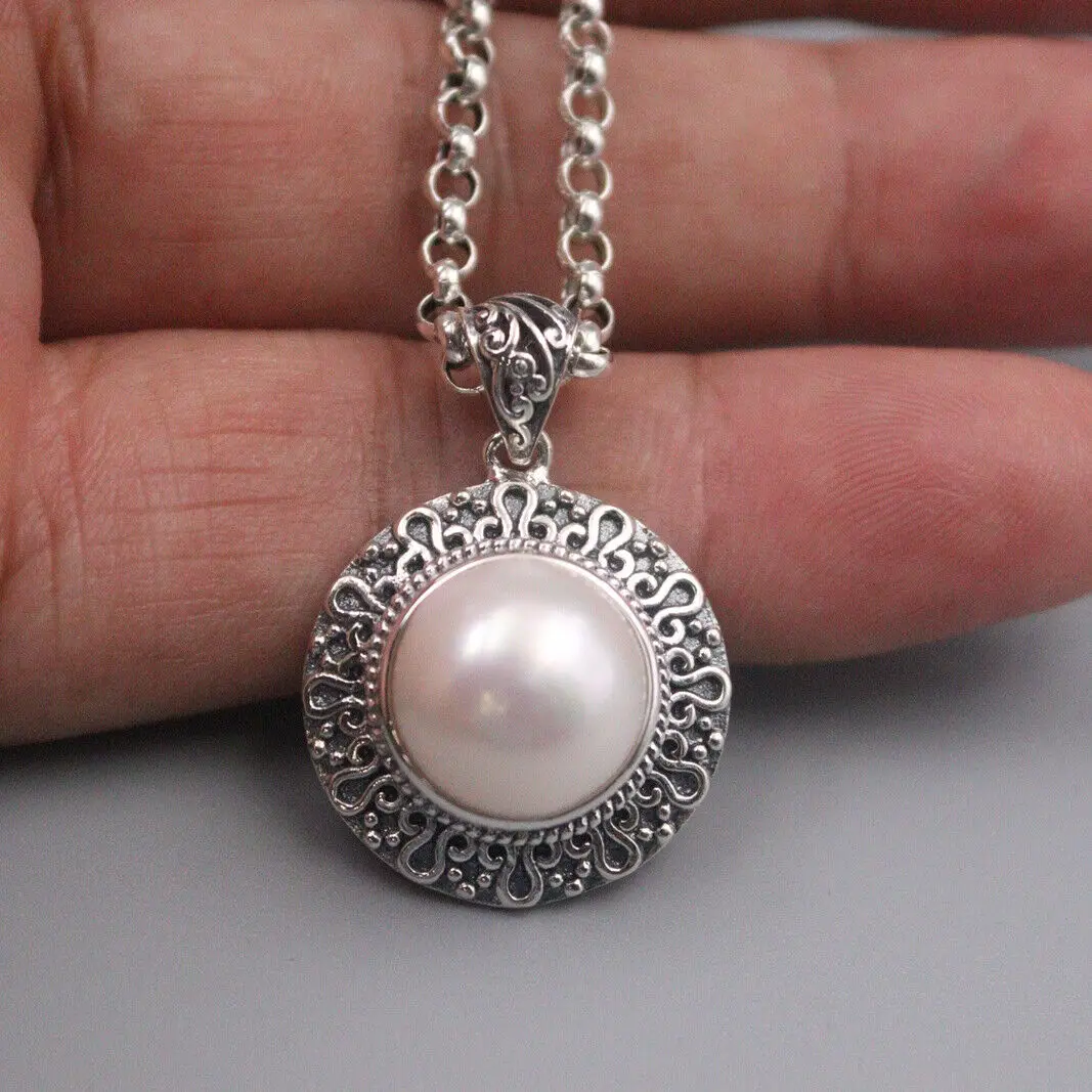 

Цепочка из натурального жемчуга, 27 мм