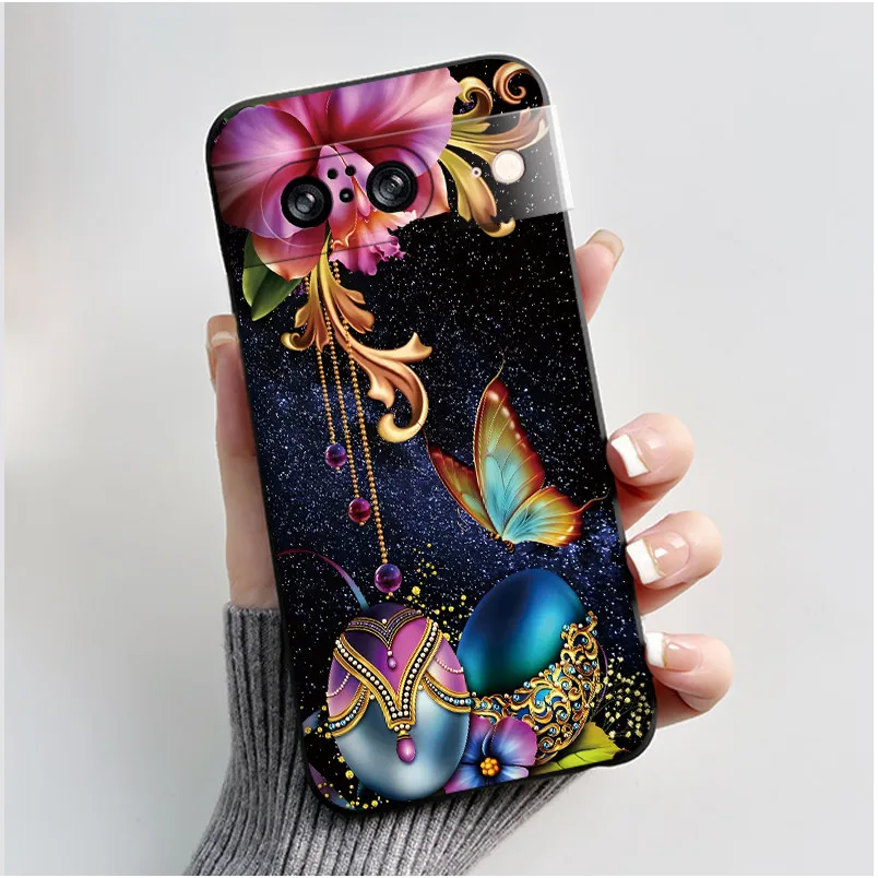 Aesthetic Fashion Cute Cat Silicone Shockproof Phone Case