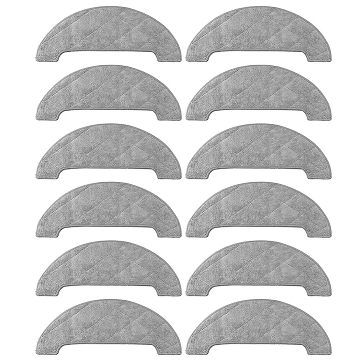 FZFZ 12PCS Vacuum Accessories Mop Pads Replacement Fittings for L11 Robot Vacuum Spare Accessories Mop Rag Cloth