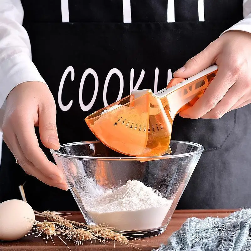 Large Scale Measuring Spoon Seasoning Tools Food Flour Spoon Scale For Baking Cooking Milk Coffee Kitchen Tool Accessories