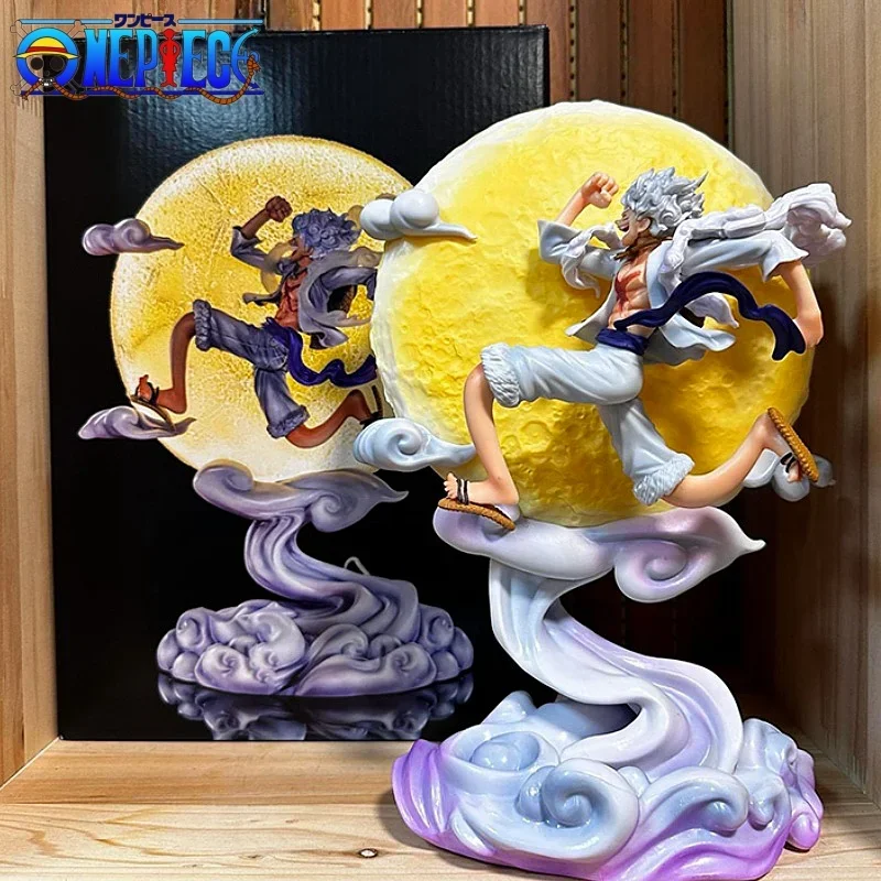 

Искусственная фигурка из аниме One Piece Gear 5 Luffy, фигурка героя из ПВХ Gk, Коллекционная модель, искусственная настольная игрушка, рождественский подарок