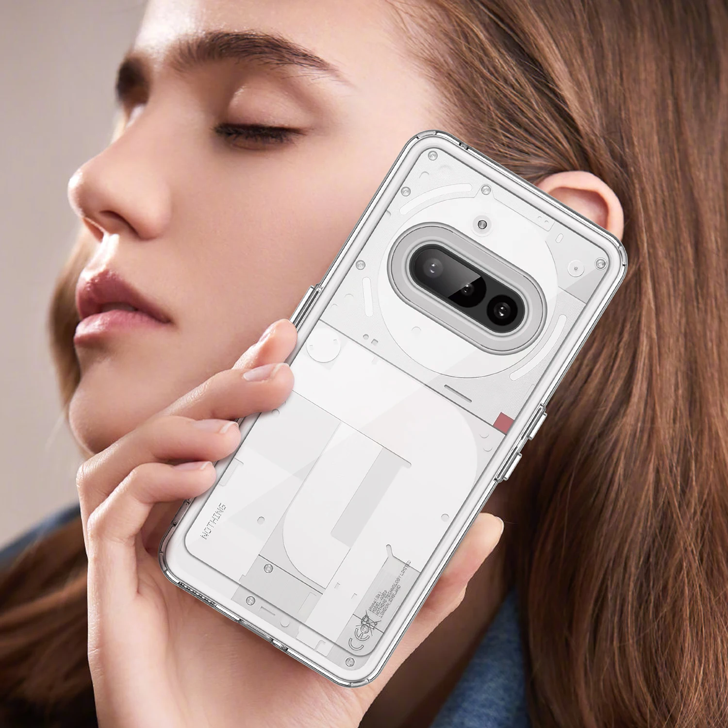 Transparent Anti-Shock Case for Nothing Phone 3A Pro Phone3A 2 2A Plus CMF Phone 1 Accessories Cover 4