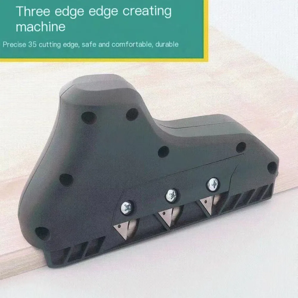 TripleBlade Edge Planer Drywall Edge Chamfer Plasterboard Edger Gypsum