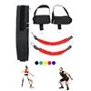 Fitness Bounce Trainer Rope Resistance Bands Exercise Equipment Basketball Tennis Running Leg Strength Agility Training Strap5PC 3