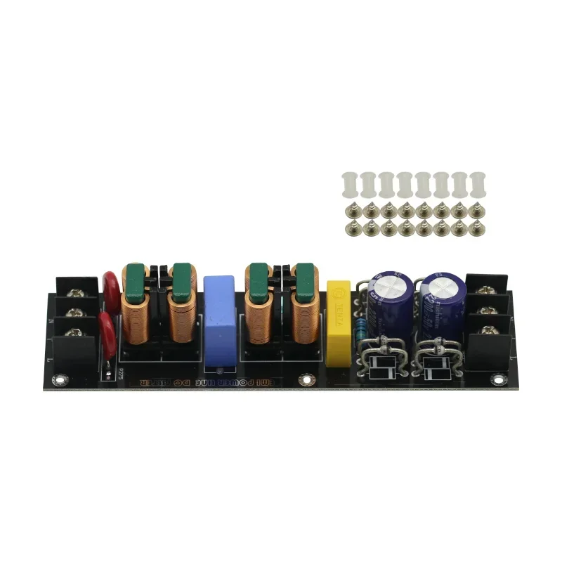 2000W 15A EMI Power Filter Module AC110V-265V High Efficiency DC Power Supply Filter DIY Audio Sound Home Amplifiers audio amplifier audio power amplifier board