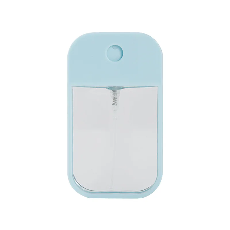 Kawaii creative transparent 45ml card spray bottle alcohol hand sanitizer convenient perfume bottle spray gift toy