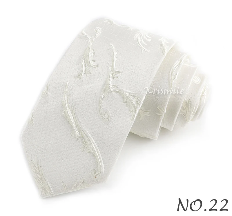Neuheit Floral Welle Imitation Stickerei Krawatte Für Männer Frauen Business Hochzeit Party Luxus Blume Krawatte Bräutigam Kragen Zubehör – Detail 24
