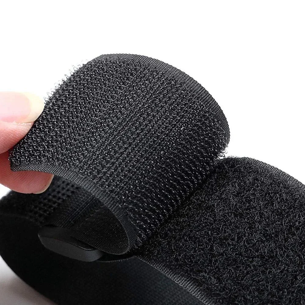 cable ties 10pcs Hook and Loop Reusable Fastening Nylon Cable Securing Straps Durable Functional Ties Length 20cm 50cm Optional
