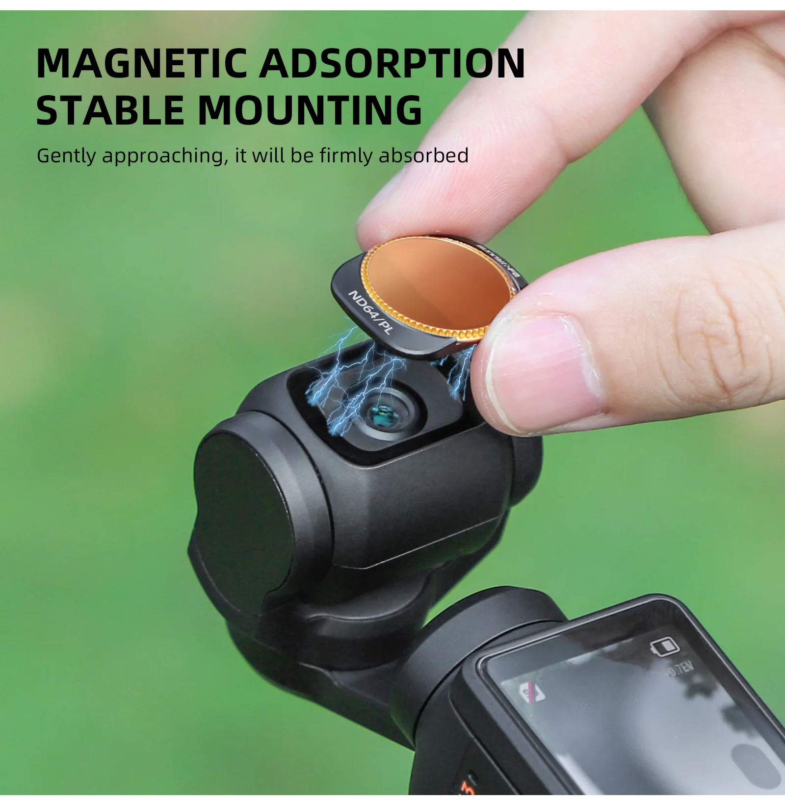 Description Picture 4 of itemLens Filters For Osmo Pocket 3  MCUV CPL ND/ND PL 8/16/32/64/256 Camera Gimbal Protector Filters For DJI Pocket 3 Accessories