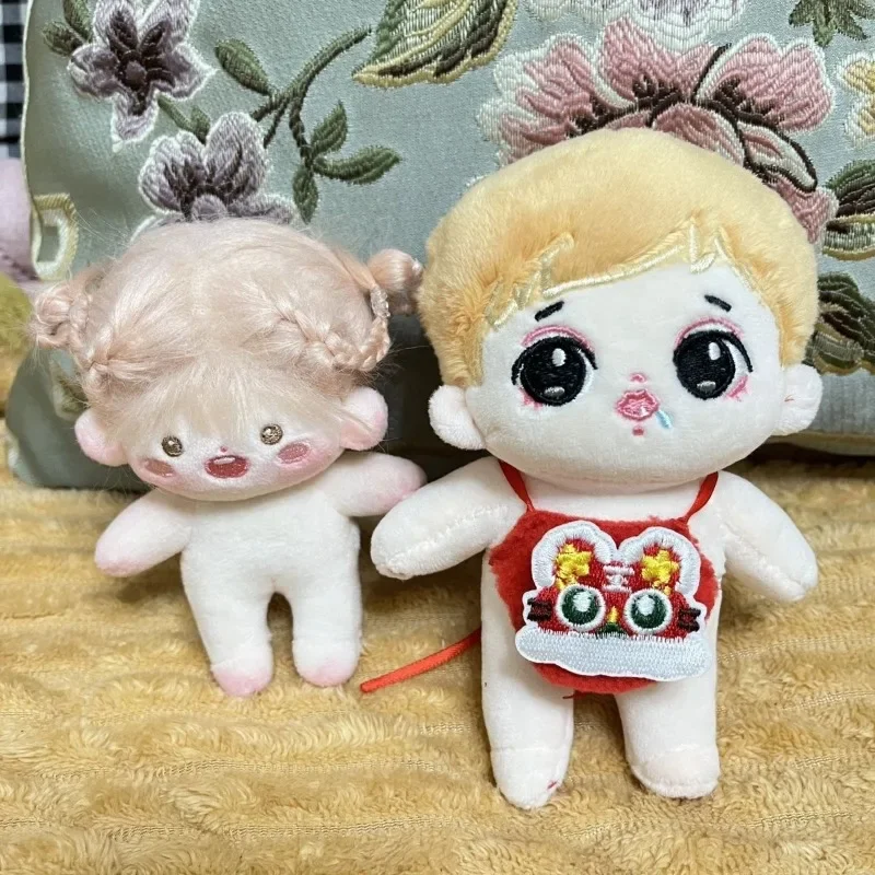 10cm baby doll, little tiger belly pocket, hand made starfish body, chubby body, universal customization of 15cm 4