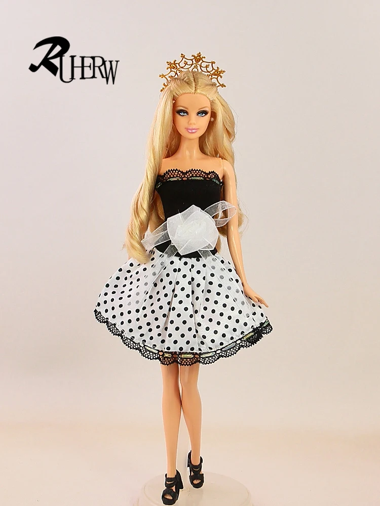 1 Pcs Doll Dress Fashion Clothes For Barbie Doll Dress Baby Girl Birthday Present For Kids