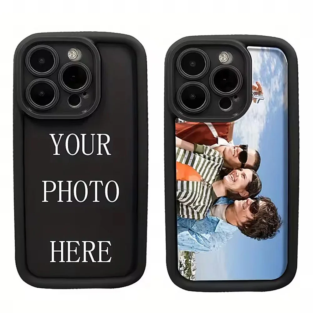 Customized Black TPU Soft Shell Phone Case