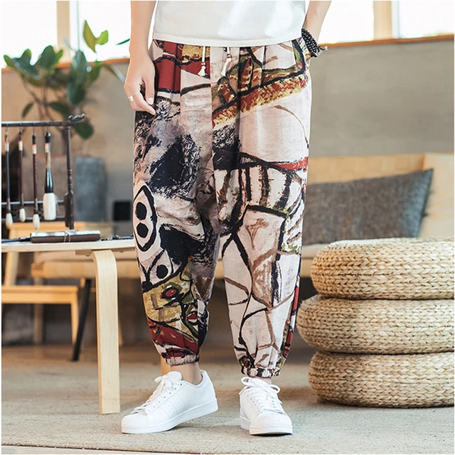 Harem Pants Sewing Pattern  Genie Pants Pattern Online - Pattern