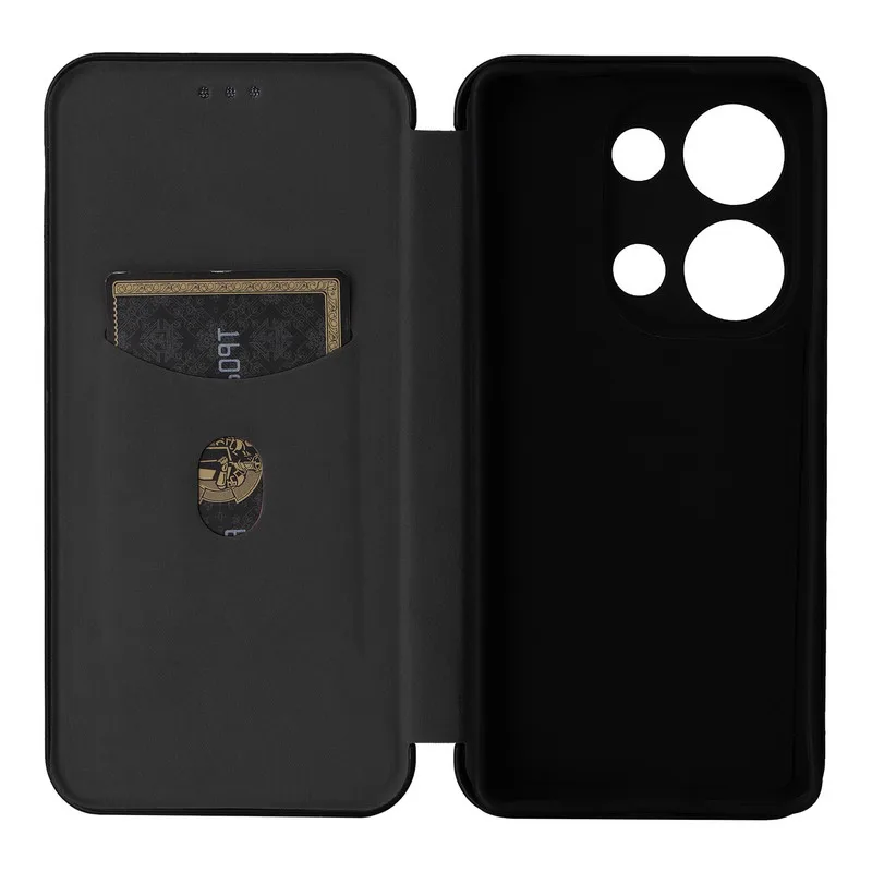 Luxury Leather Flip Book Case - Premium Protection