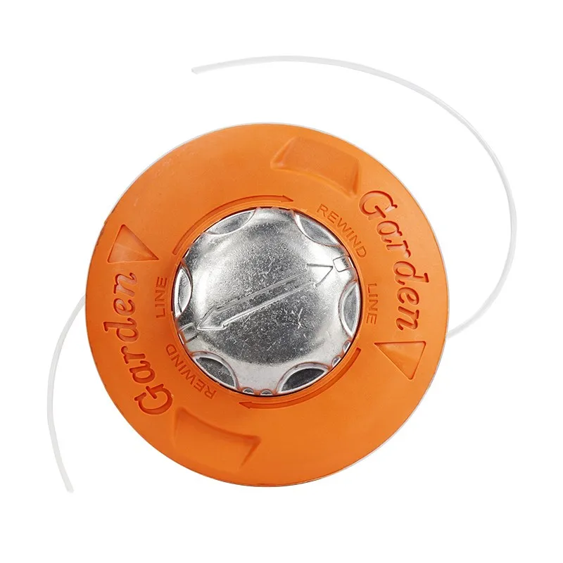 Brush Cutter CMCP M10 Aluminum Nylon Bump Spool Grass Trimmer 2 Lines Cutter Head Thread Line String Saw Gasoline