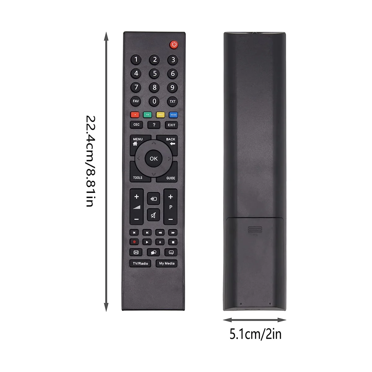 Telecomando Sostitutivo Per Grundig Rc3214801 03, Telecomando Grundig Tv Per Telecomando Grundig Smart Tv P7187