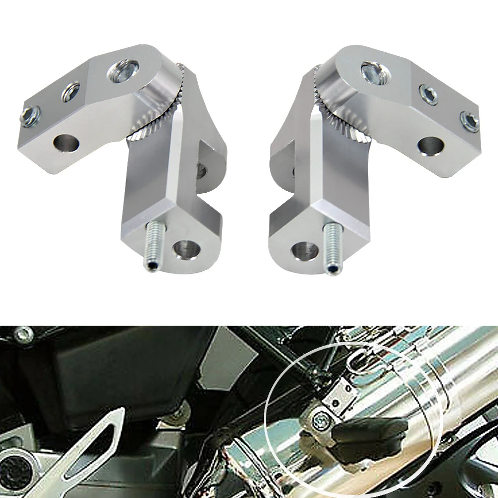 

For BMW R 1200 GS RT R1200GS R1200RT Adventure LC Motorcycle Accessories Driver Passenger FootRest Foot Peg Lowering Bracket