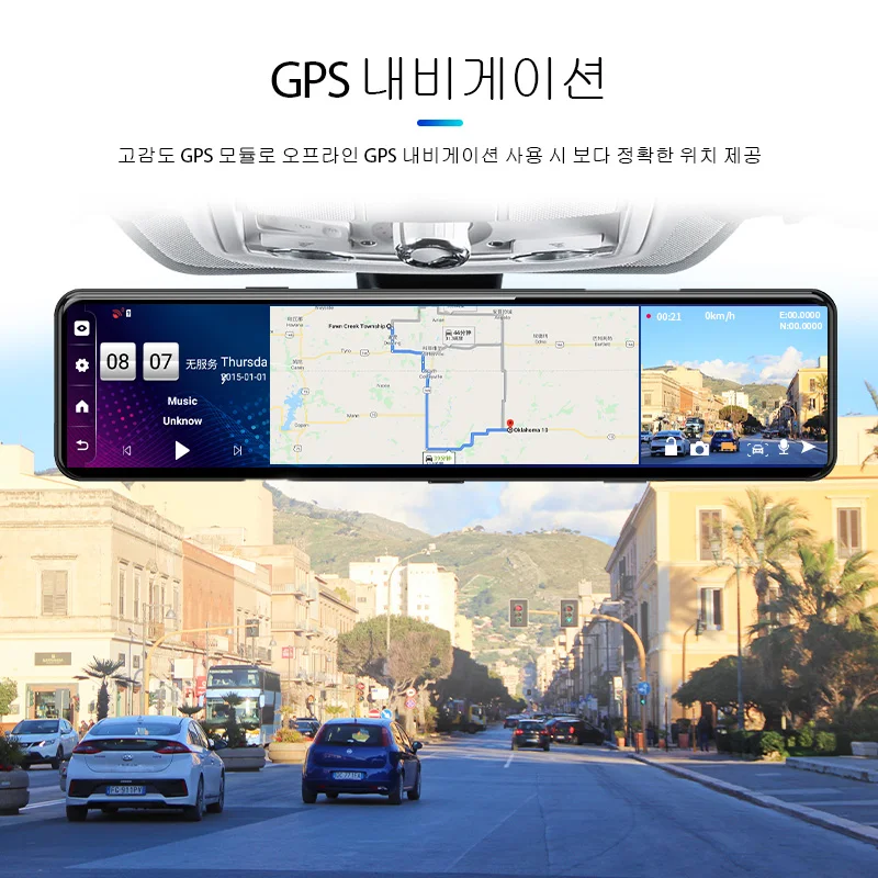 E-ACE 12 ġ 4G ȵ̵ 8.1 ڵ DVR ̷  ķ GPS ׺̼  ڴ  ڽ  1080P ĸ ī޶