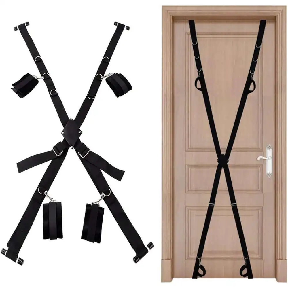 Door Swing for Adults Sex Straps for Adult Sex Sling Heavy Duty Frequent Flyer Door Furniture Bonding Restraint Funiture
