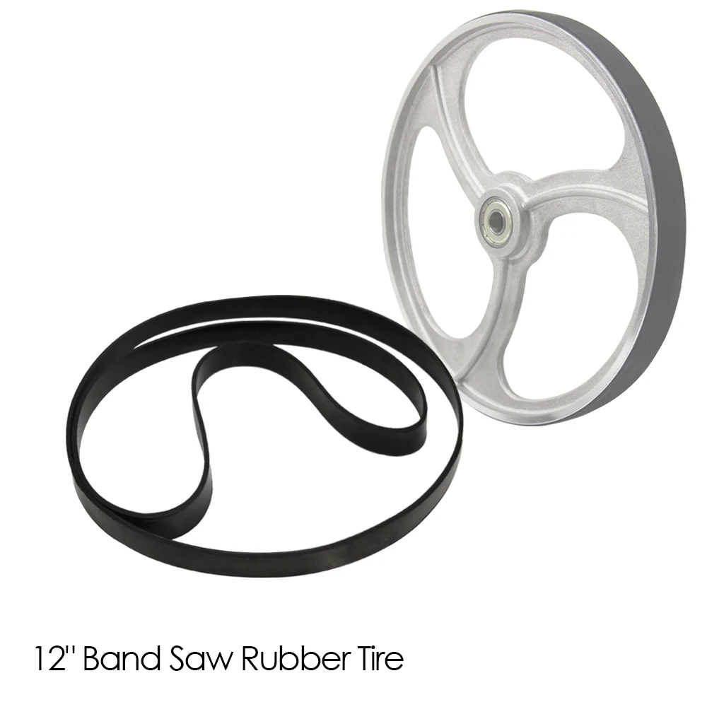 2Pieces12BandsawWheelRubberTireSize305x20x3mmBandSawBand