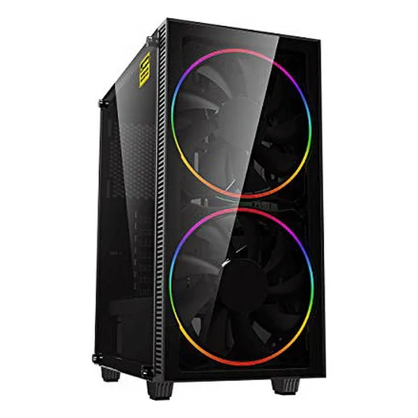 Micro ATX/ATX Midtower Case CoolBox COO-DGC-A193-0 RGB LED Black | Компьютеры и офис