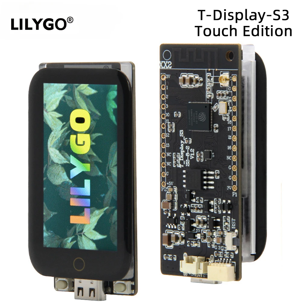 Lilygo®T-Display-S3 Touch Edition Esp32-S3 Scheda Di Sviluppo 1.9 Pollici St7789 Display Lcd Wifi Bluetooth 5.0 Modulo Wireless