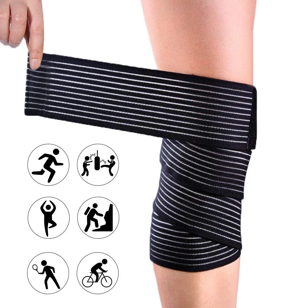 Ace Bandage Wrap Rbenxia Pieces Of Black Elastic Calf
