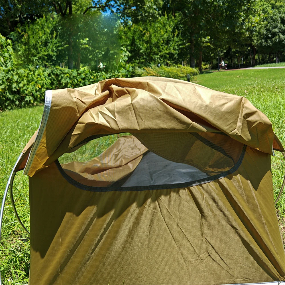 Ultralight Single Person Bivy Tent Waterproof 1 Man Tent for Camping Hiking Backpacking