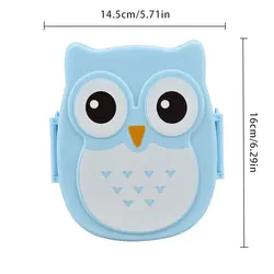 Compact & Colorful Kids Lunch Bento Box Set (1pc blue)