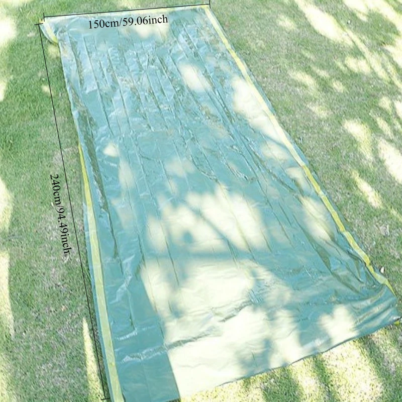 1 PC Thickened Thermal Insulation Emergency Blanket, Emergency Tent, Emergency Sleeping Bag, Outdoor Insulation Pad