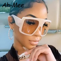 Lunettes de protection surdimensionnées Punk carrées Y2K pour hommes, uniques, tendance, pour l'équitation, marque d'extérieur, nouvelles lunettes UV400 3