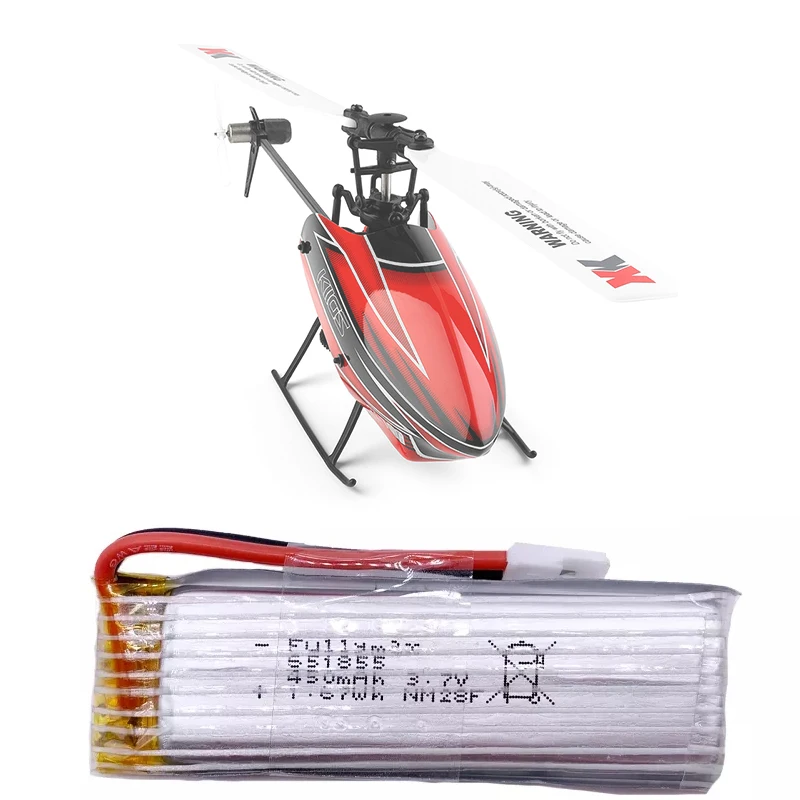 

Оригинальный аккумулятор Wltoys K110 K110s, 3,7 в, 450 мАч, 1S, аккумулятор для вертолета на дистанционном управлении с разъемом ph2.54 для XK K110, V977, V930, запчасти для радиоуправляемых моделей