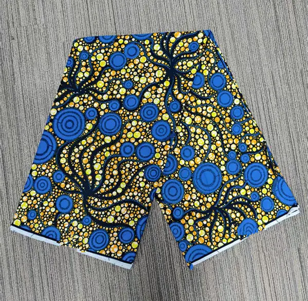 Veritable African Real Wax High Quality Guaranteed Prints Fabric 100% Cotton Soft Nigeria Style Tissu Pagne Ankara Wax Design 2