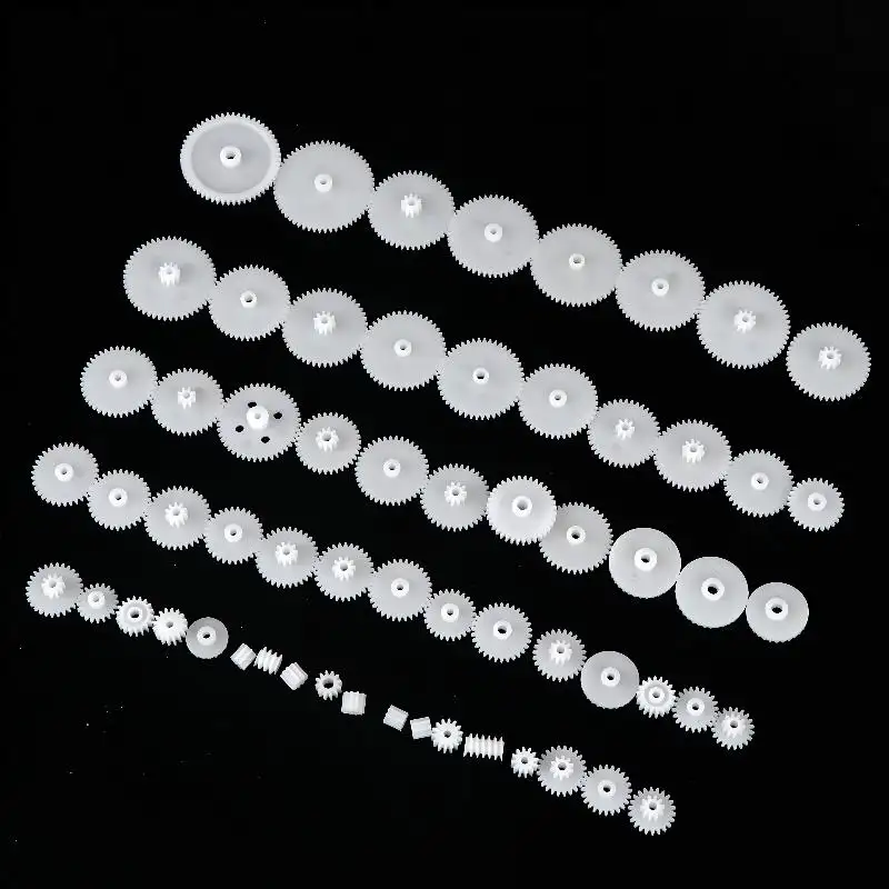 58Pcs/set Plastic Gear Kit WSFS Gears 0.5 Module Reduction Gears Set For DIY Motor Robot Car Science Project Accessories image 5