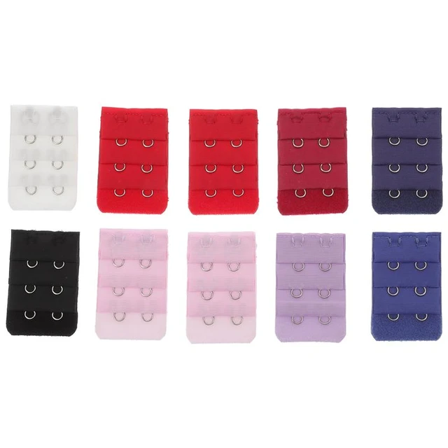 18 PCS Assorted Color Women Bra Extenders Brassiere Extension