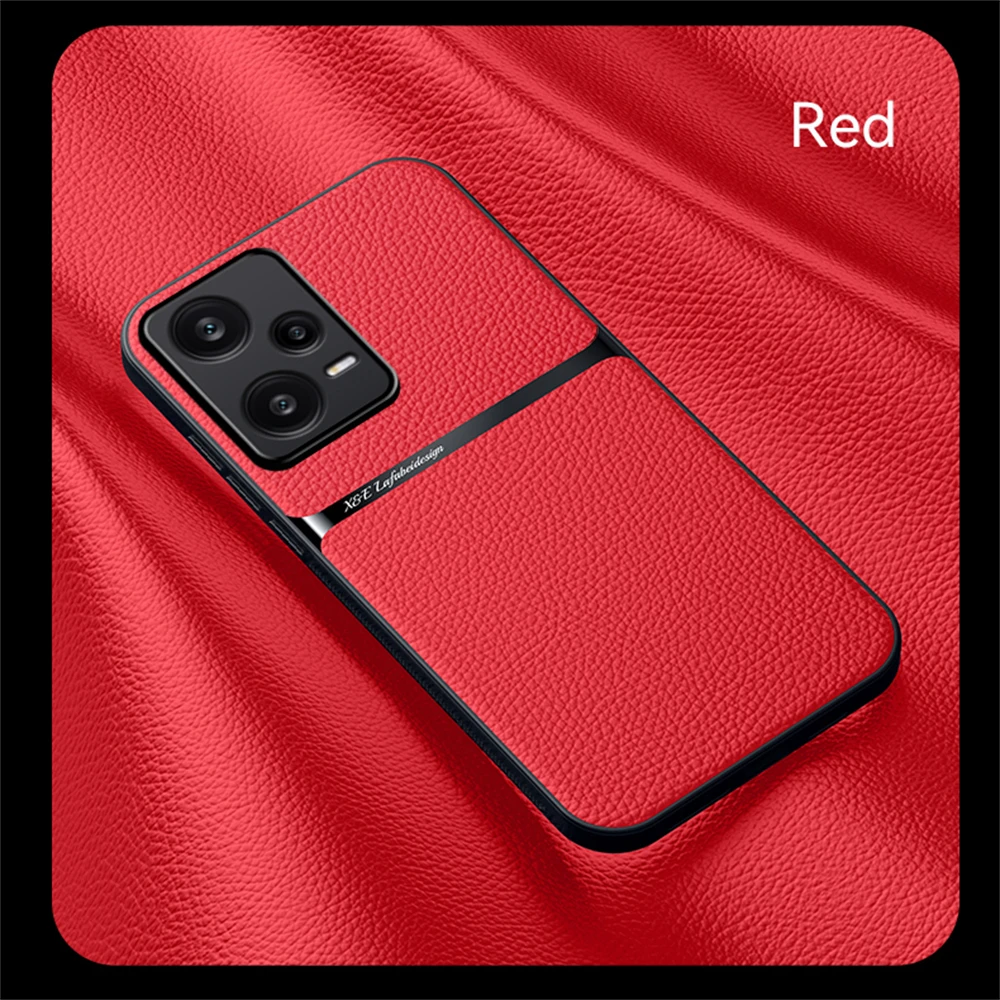 Coque de téléphone magnétique en cuir pour redmi note protection_voghion.com