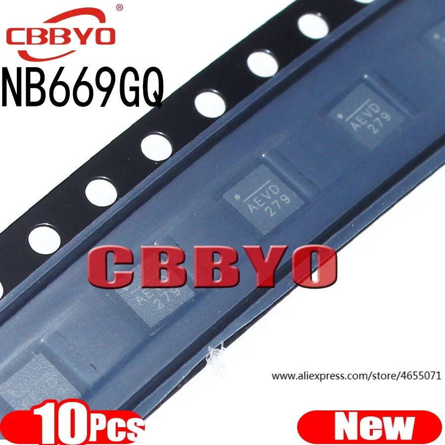 

(10piece)100% New NB669GQ-Z NB669GQ NB669 AEVD AEV.. QFN-16 Chipset