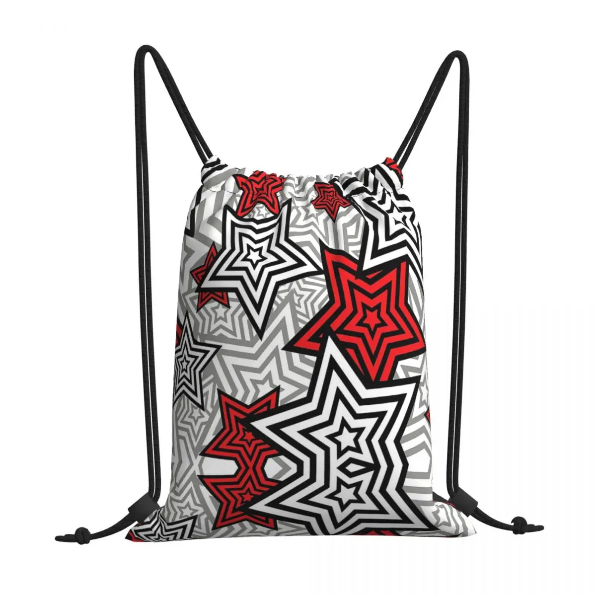 

Star Background Persona 5 Morgana Game Drawstring Bags Sports Pouch 3D Print Backpack Shoe Bag