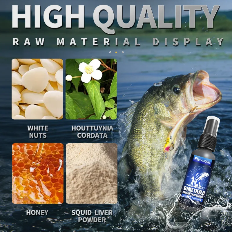 Premium Fish Attractant Spray - All-Water Fishing Essence, 50ml