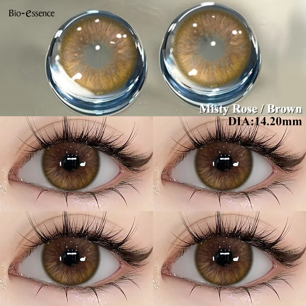 Bio-Essence Yearly Natural Green Colored Contact Lenses