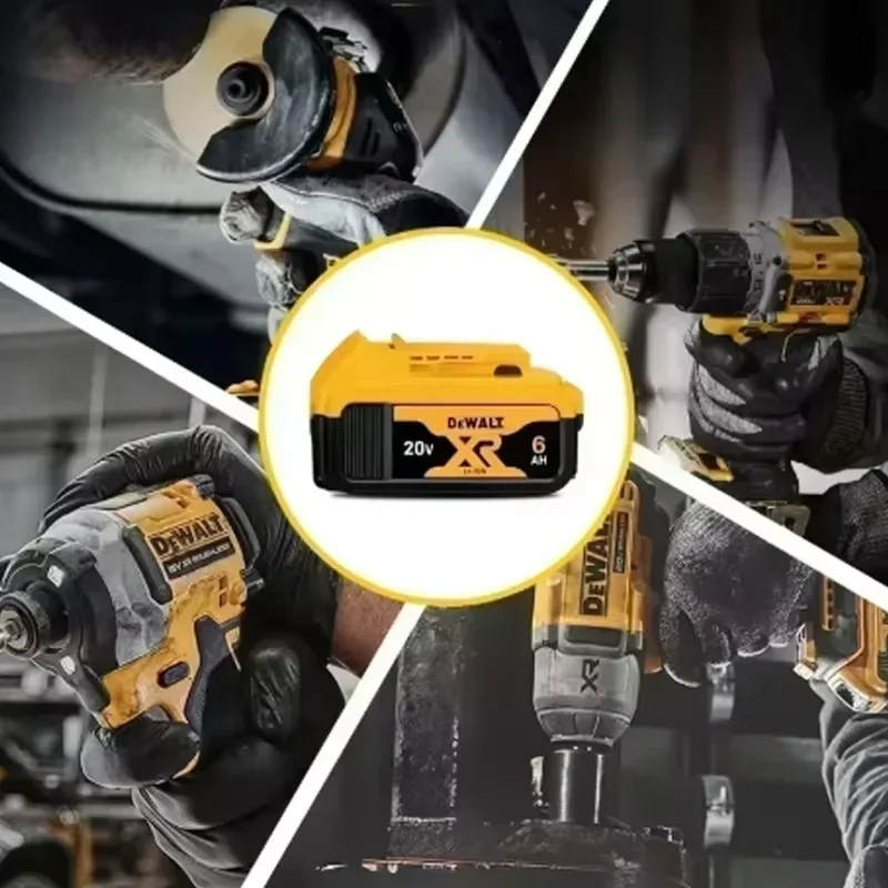 2x Batterie 18V 5.0Ah TOPBATT Pour Dewalt - Replacement Pour DCB184, DCB180, Avec Indicateur LED, 90Wh